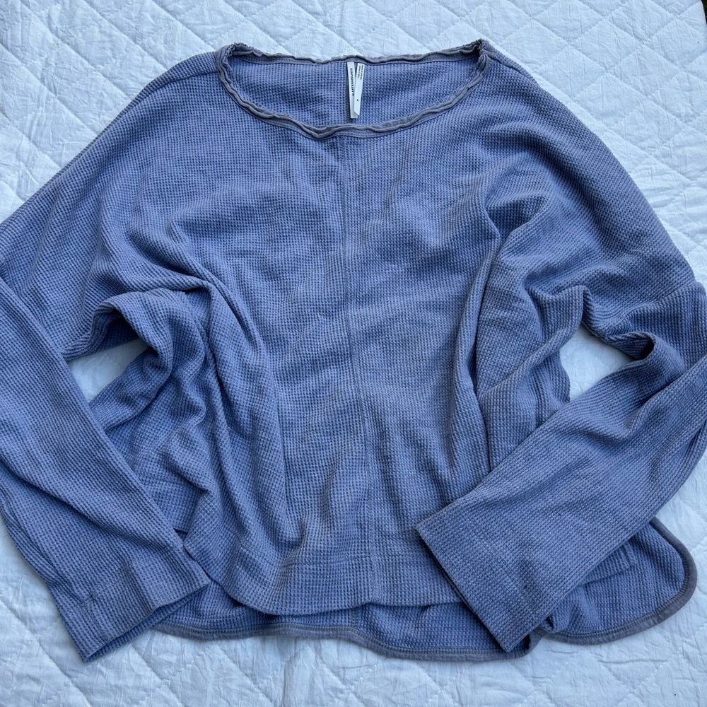 Anthropologie Women’s Blue Long Sleeve Top